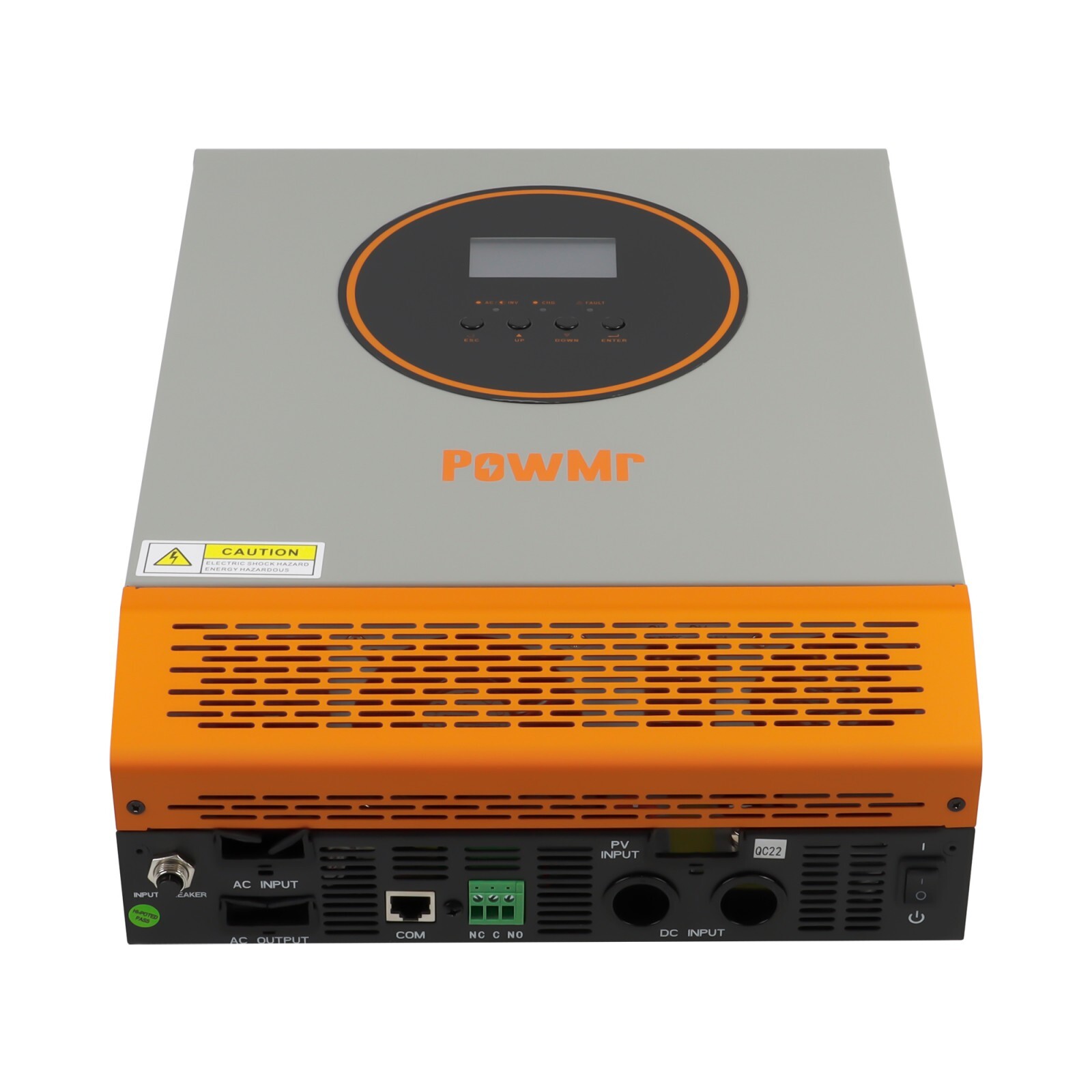 2400W 24V Solar Inverter Hybrid 110V/120V Off Grid 80A Charge Controller PV 80V