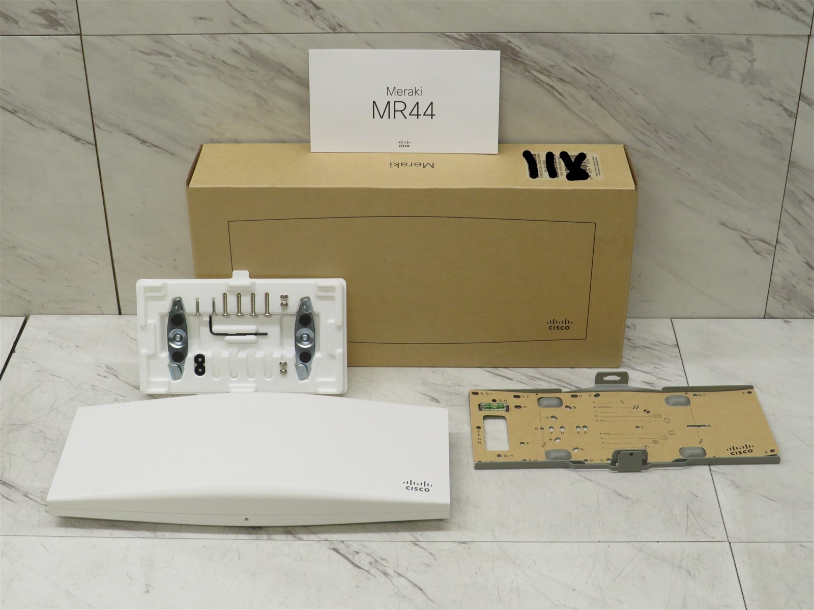 CISCO Meraki MR44-HW Cloud Managed Wireless Access Point 802.11ax Unclaimed NEW