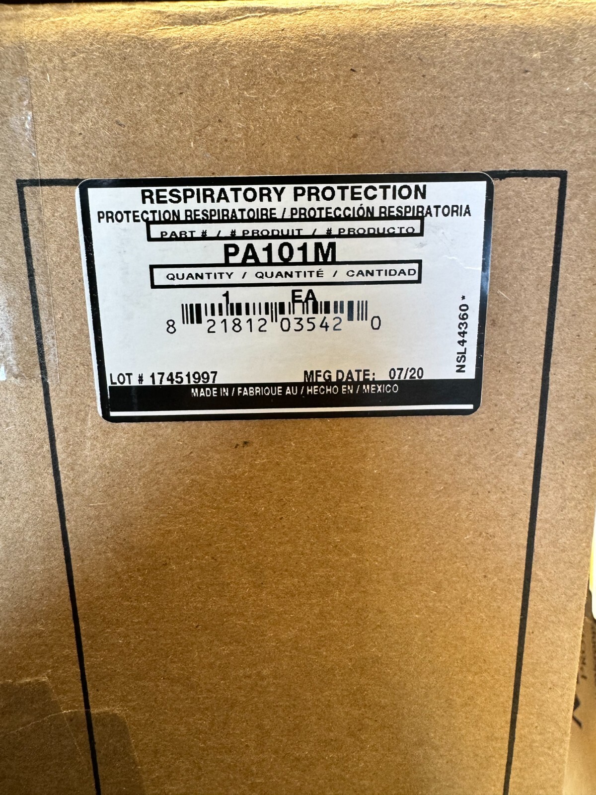 Honeywell PA701HED-101-TF PRIMAIR 700 Powered Air-Purifying Respirator Mask, MED