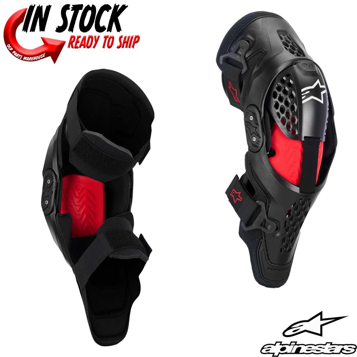 NEW! ALPINESTARS SX-1 PLASMA KNEE PROTECTOR MOTOCROSS OFFROAD - PICK SIZE