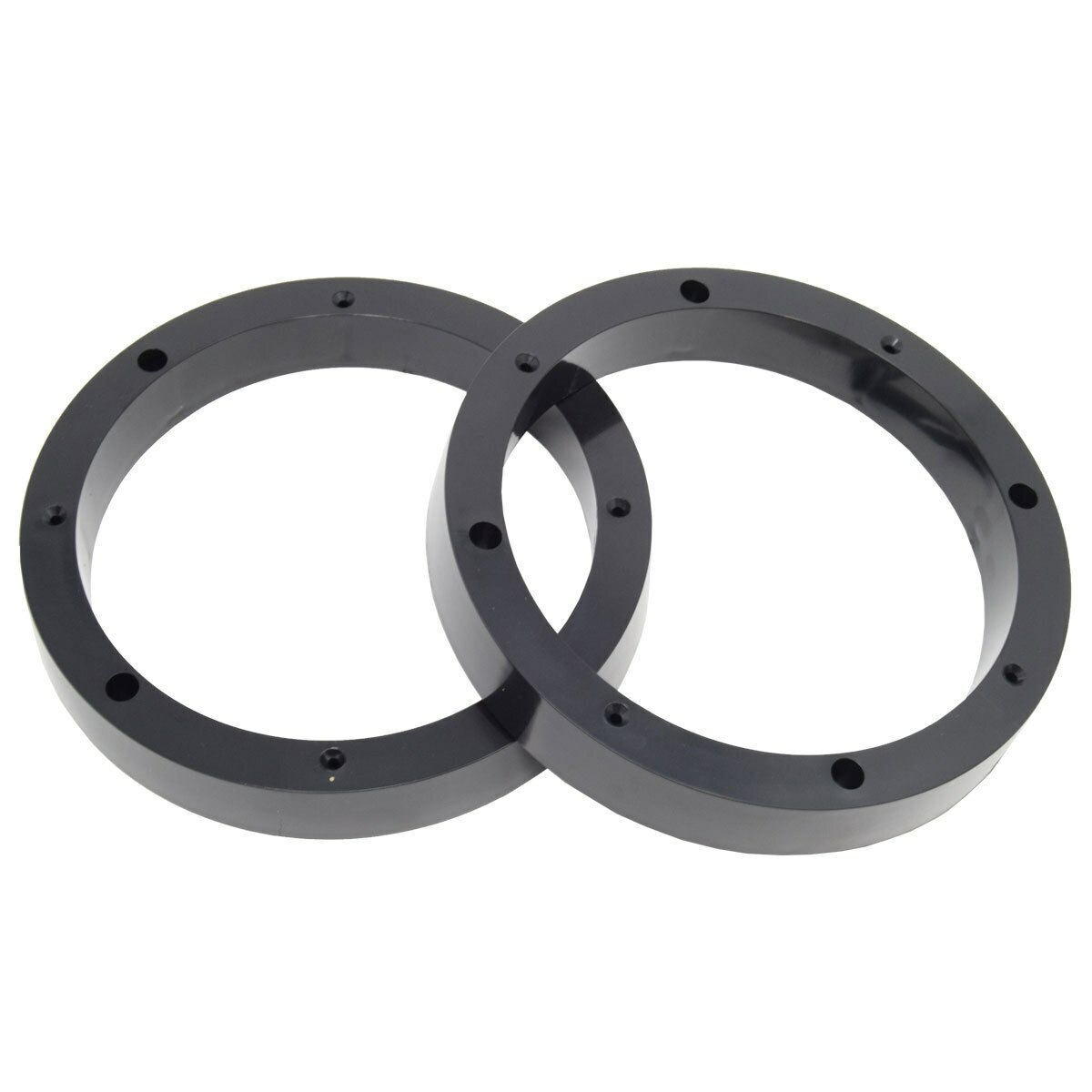 1 Pair 8.5" inch Plastic Spacer Speaker Rings Custom Mounting Adapter Subwoofer