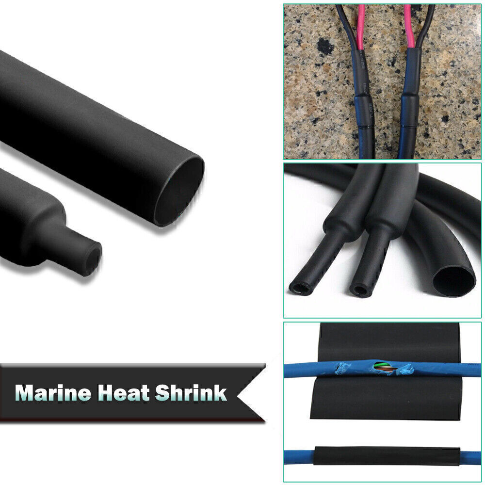 Heat Shrink Tubing 3:1 4:1 Ratio Marine Wire Wrap Insulation Cable Sleeve Tube