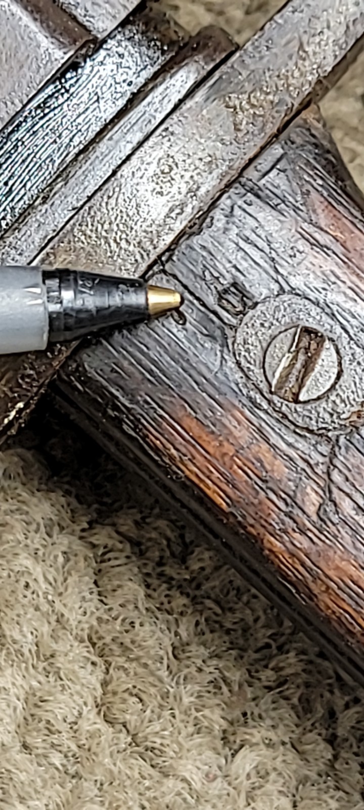 WW2 Japanese Type 30 Bayonet W/ Scabbard Toyoda Jido Shokki Seisakusho Arsenal