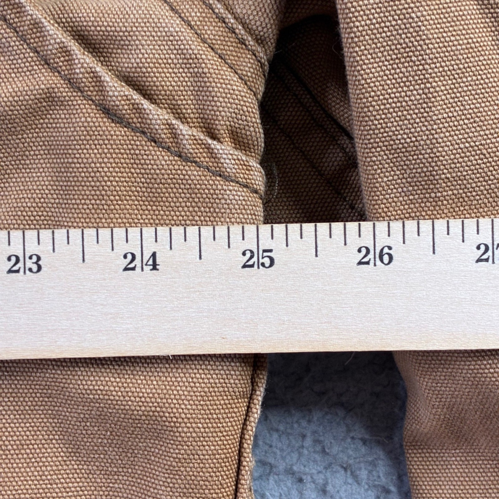 NRA Tactical Canvas Leather Barn Jacket CCW Ammo Pouch Chore Coat L Made In USA