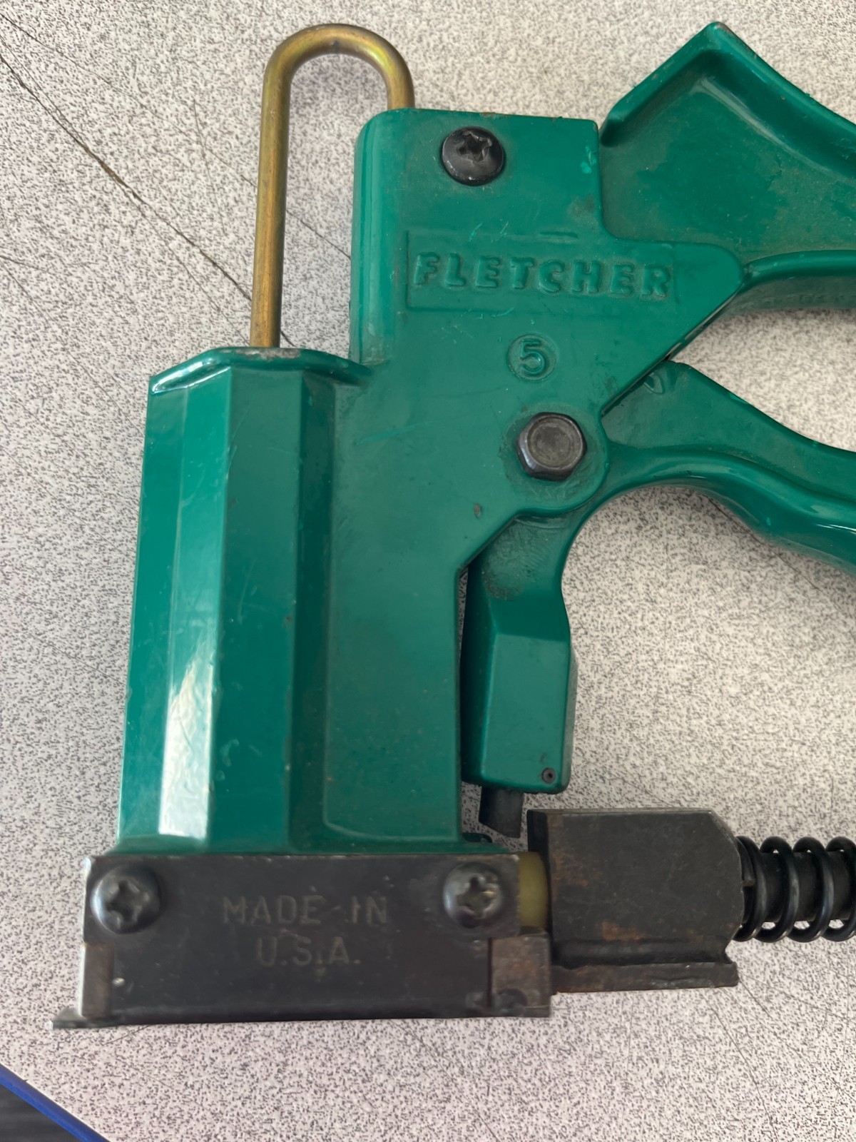 Fletcher #5 POINT WINDOW GLAZIER STAPLER DRIVER ++++++++++++++++++++++++++++++