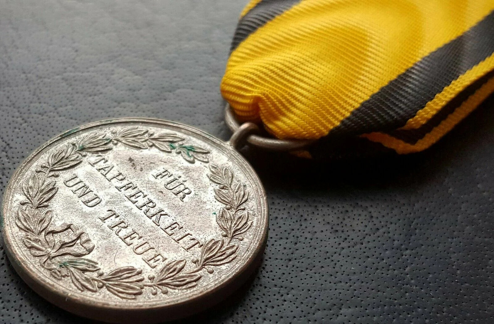 ✚10332✚ German WW1 Wurttemberg Silver Military Merit Medal Verdienstmedaille