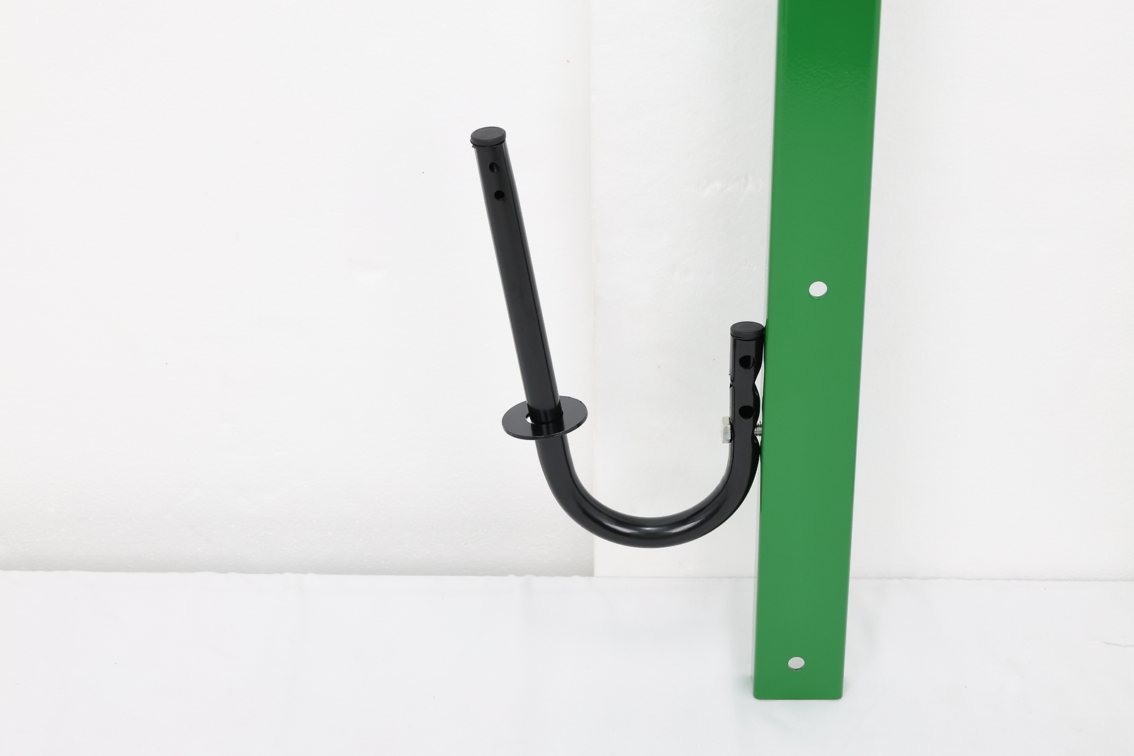 GREEN 3 Place Weedeater Trimmer Racks For OPEN Landscape Truck&Trailer w/ Lock