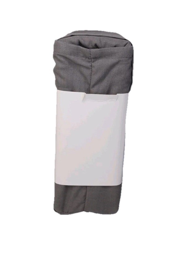 Room Essentials Solid Bedskirt Gray King 14" Drop