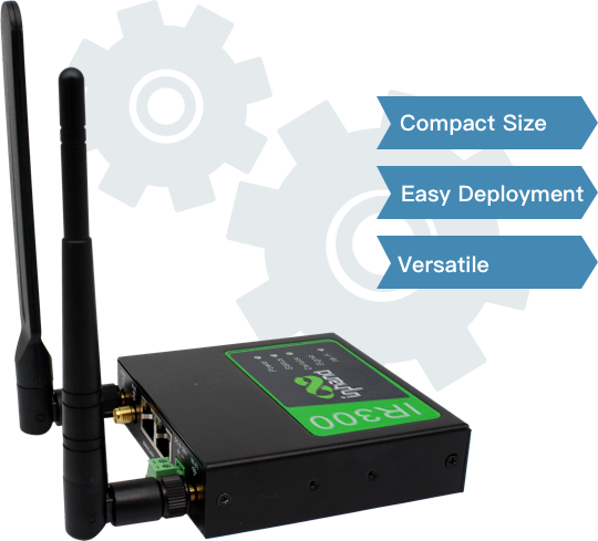 InHand IR302 Wireless Rugged Industrial Router IO Port 4G LTE CAT4 Unlocked