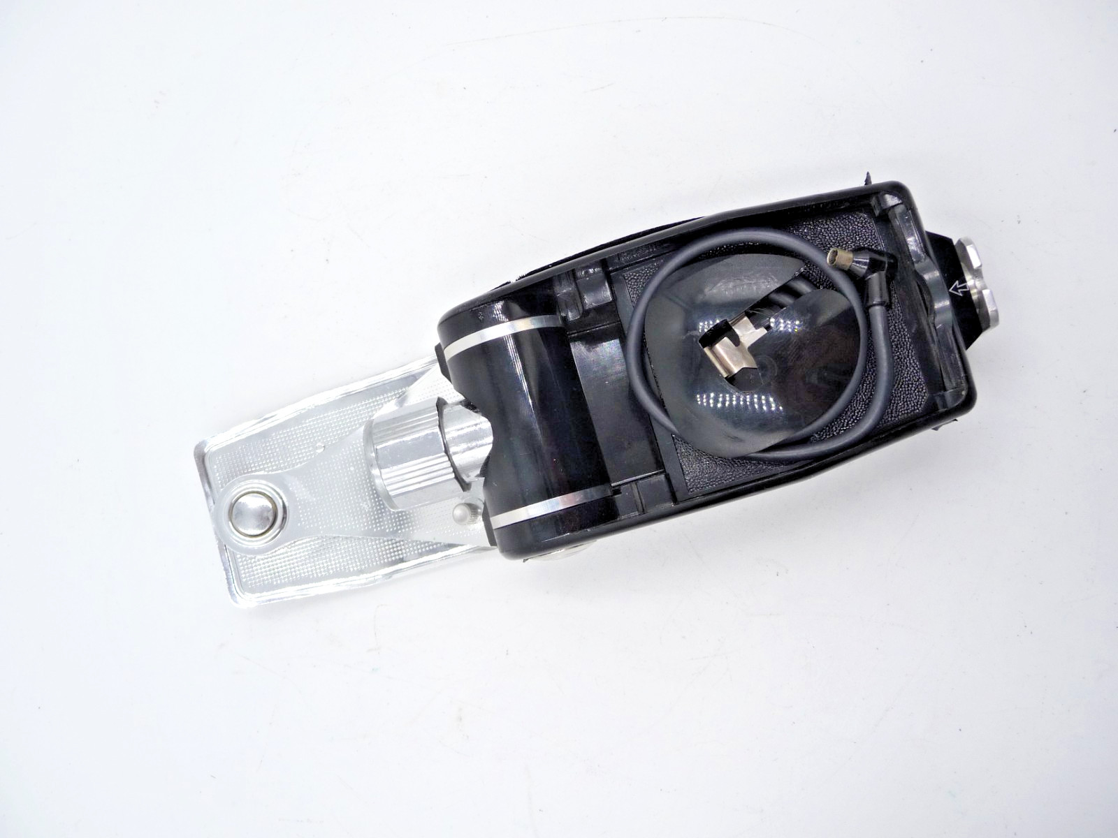 Gevaert Gevabox Art Deco box camera with Agfalux flash