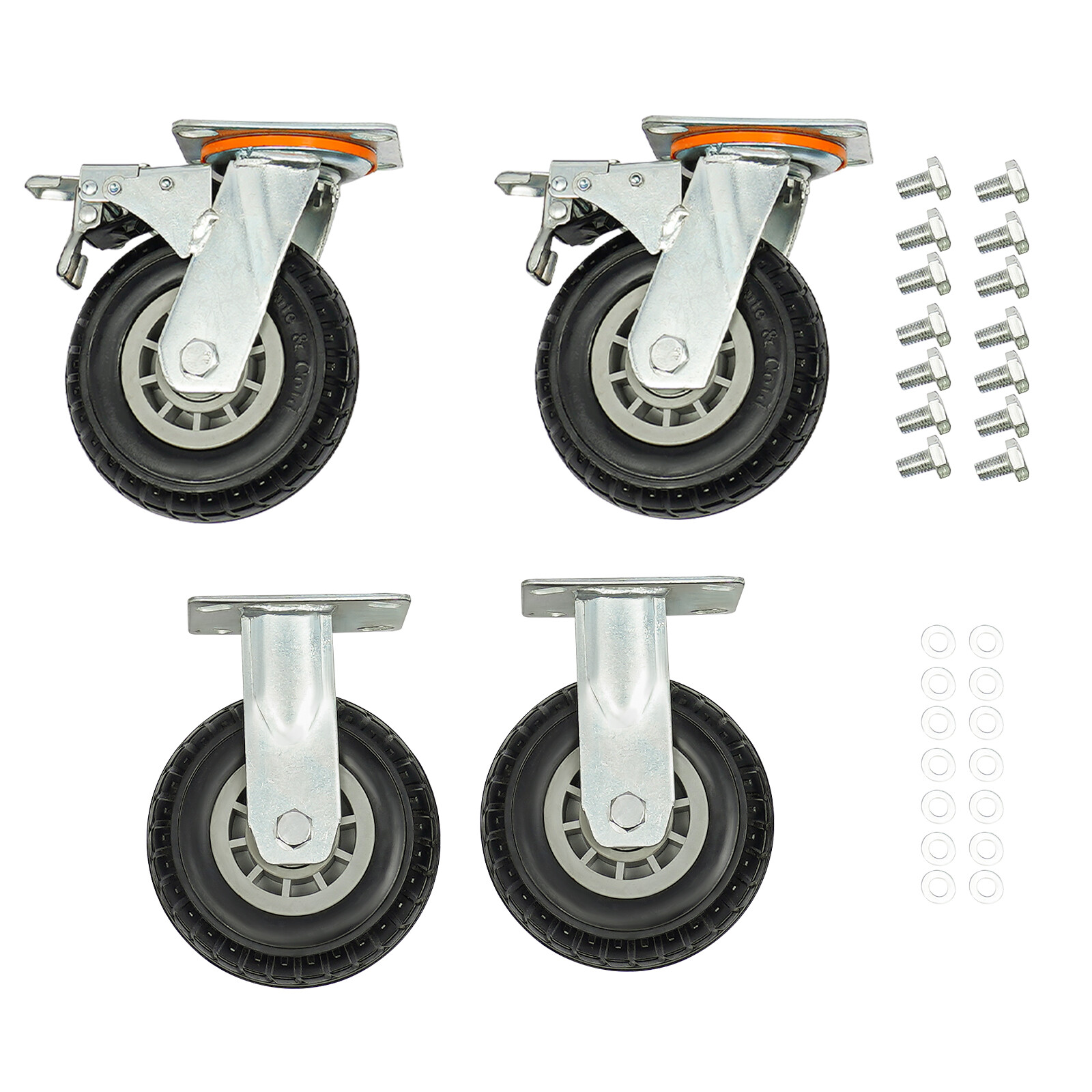 Platform Truck Cart Dolly Foldable Cart Heavy Duty Push Trolley 998kg/2200lbs