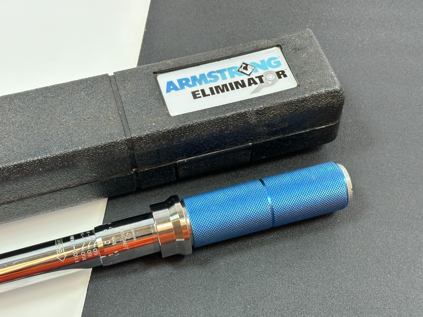 Armstrong Tools USA 3/8" Drive Micrometer Torque Wrench 10 ft/lb - 100 ft/lb