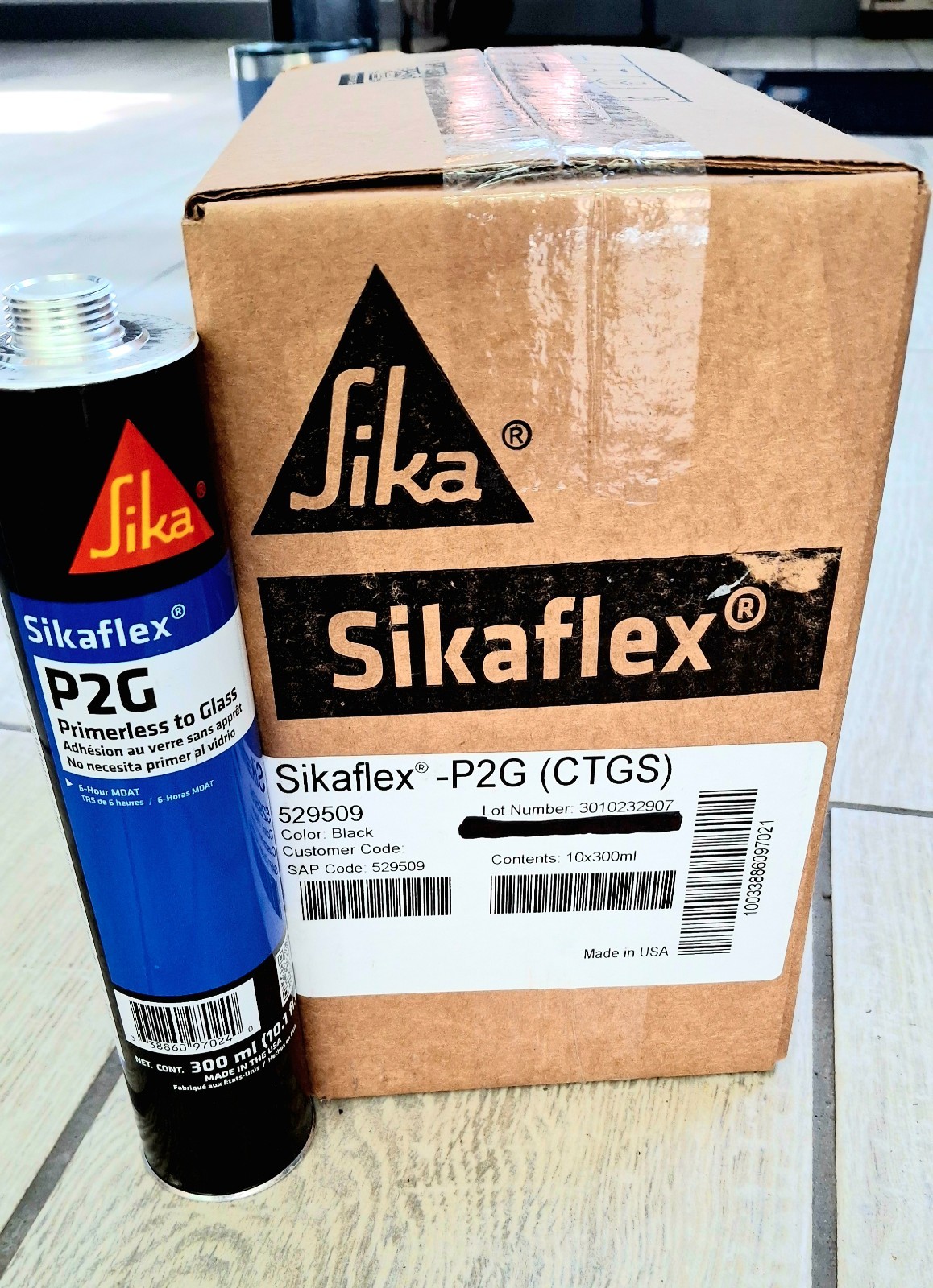 SIKA Auto Glass Urethane Sikaflex P2G Primerless  10x -ON SALE THIS WEEK!!