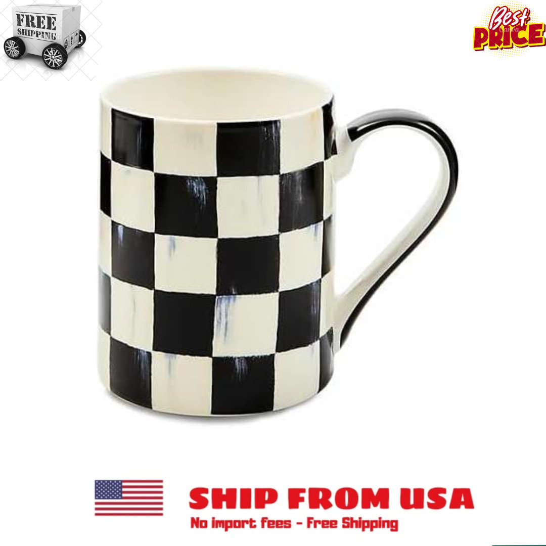 MacKenzie-Childs Courtly Check Mug