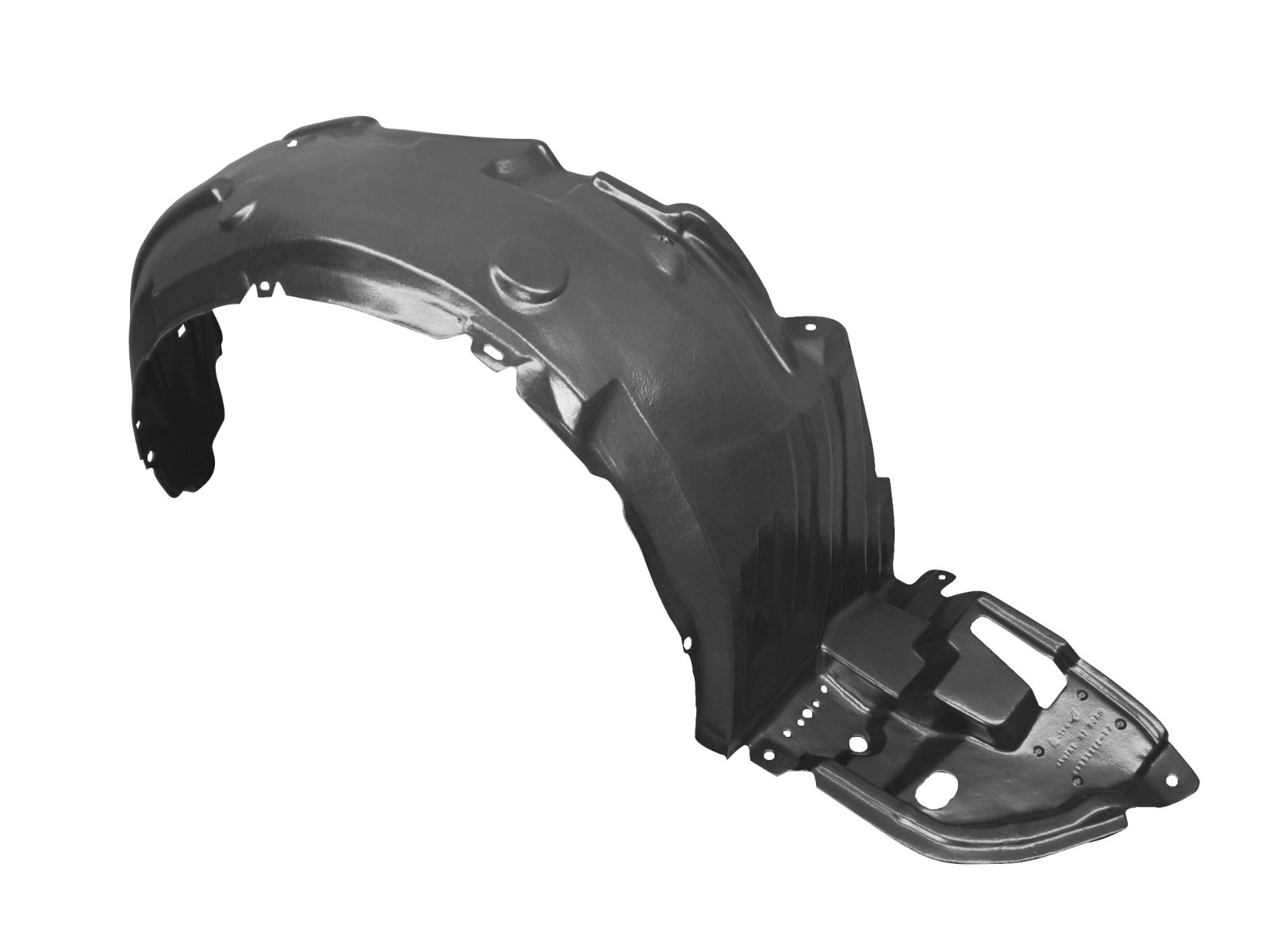 Front Passenger Fender Liner w/ Clips For 2009-2010 Toyota Corolla TO1249149