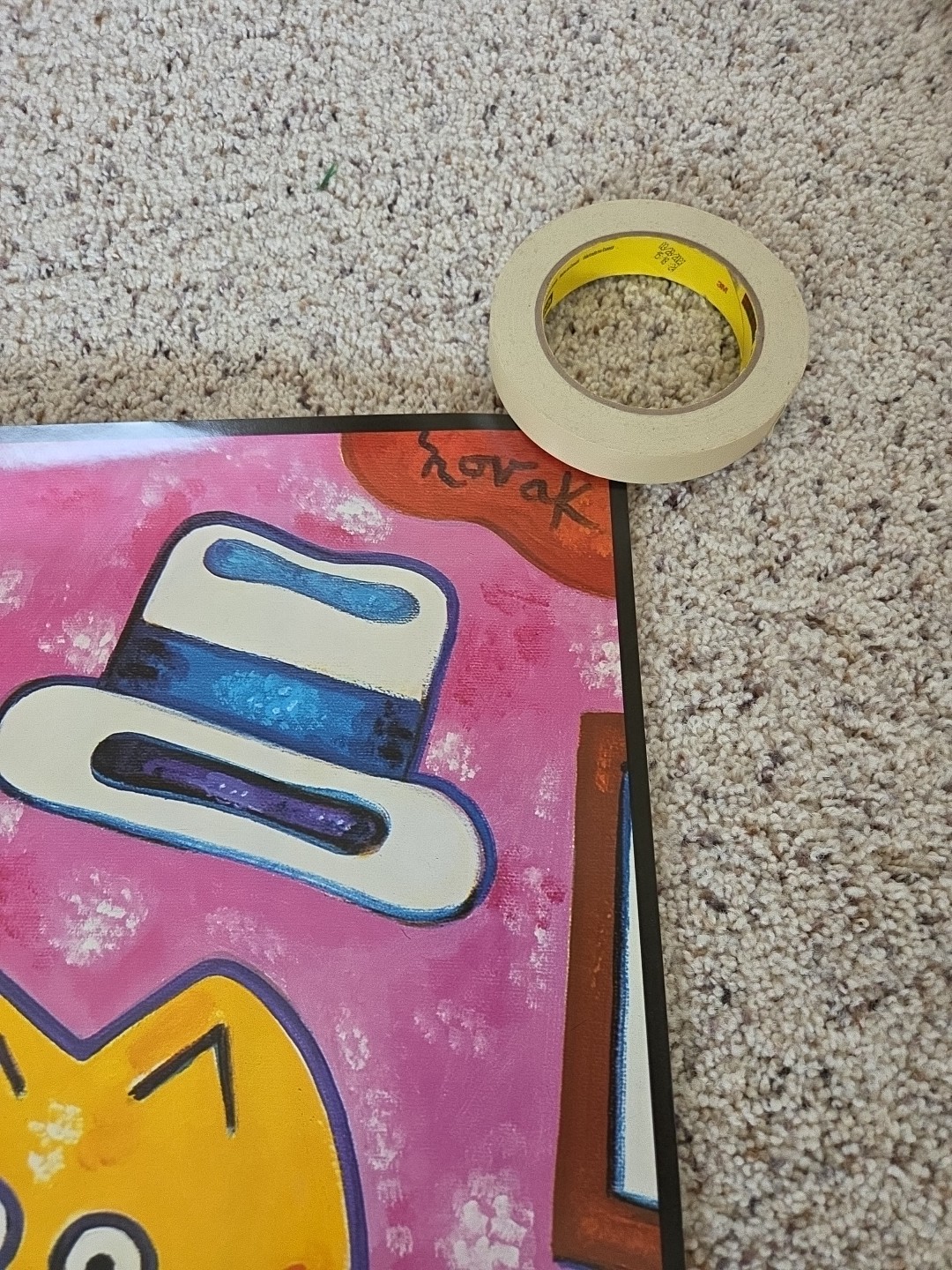 Vtg Original Chicago Blues Festival 1989 Poster 36" x 23 1/2" Old Style Beer 80s