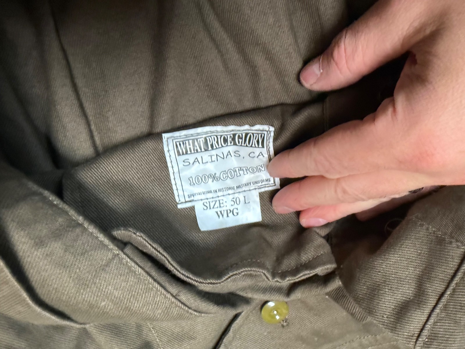 WWII BRITISH ARMY P1937 P37 SUMMER DENIM BATTLEDRESS FIELD JACKET-SIZE 2XL LONG