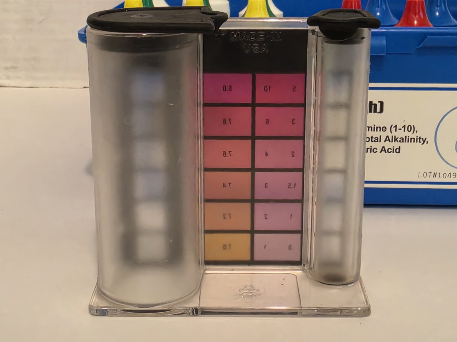 Taylor K-2005 Complete (High) Pool & Spa Water Test Kit – Clean – Mostly Full