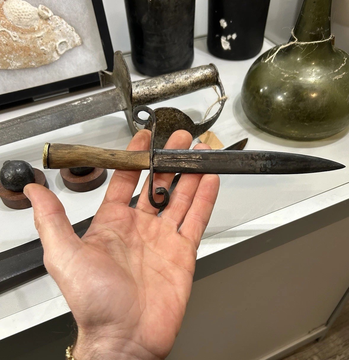 18th Century? Revolutionary War? Naval Dirk Antique Dagger or Knife