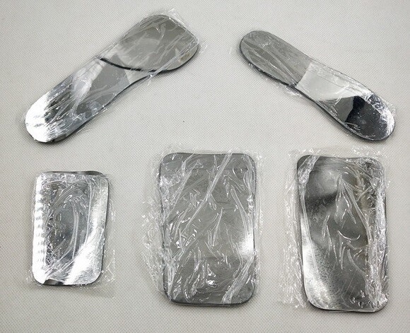 5pcs Dental Orthodontic Intra oral Photo Mirrors Glass Reflector Mouth Mirror