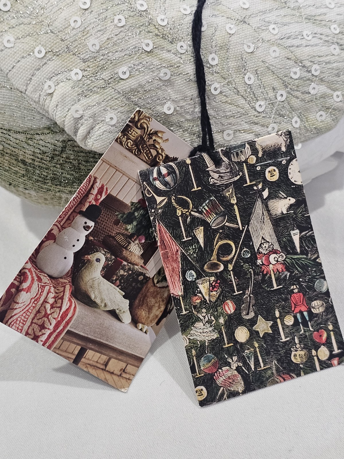 John Derian Target Dove Pillow Sequined Embroidered Beaded Decorative