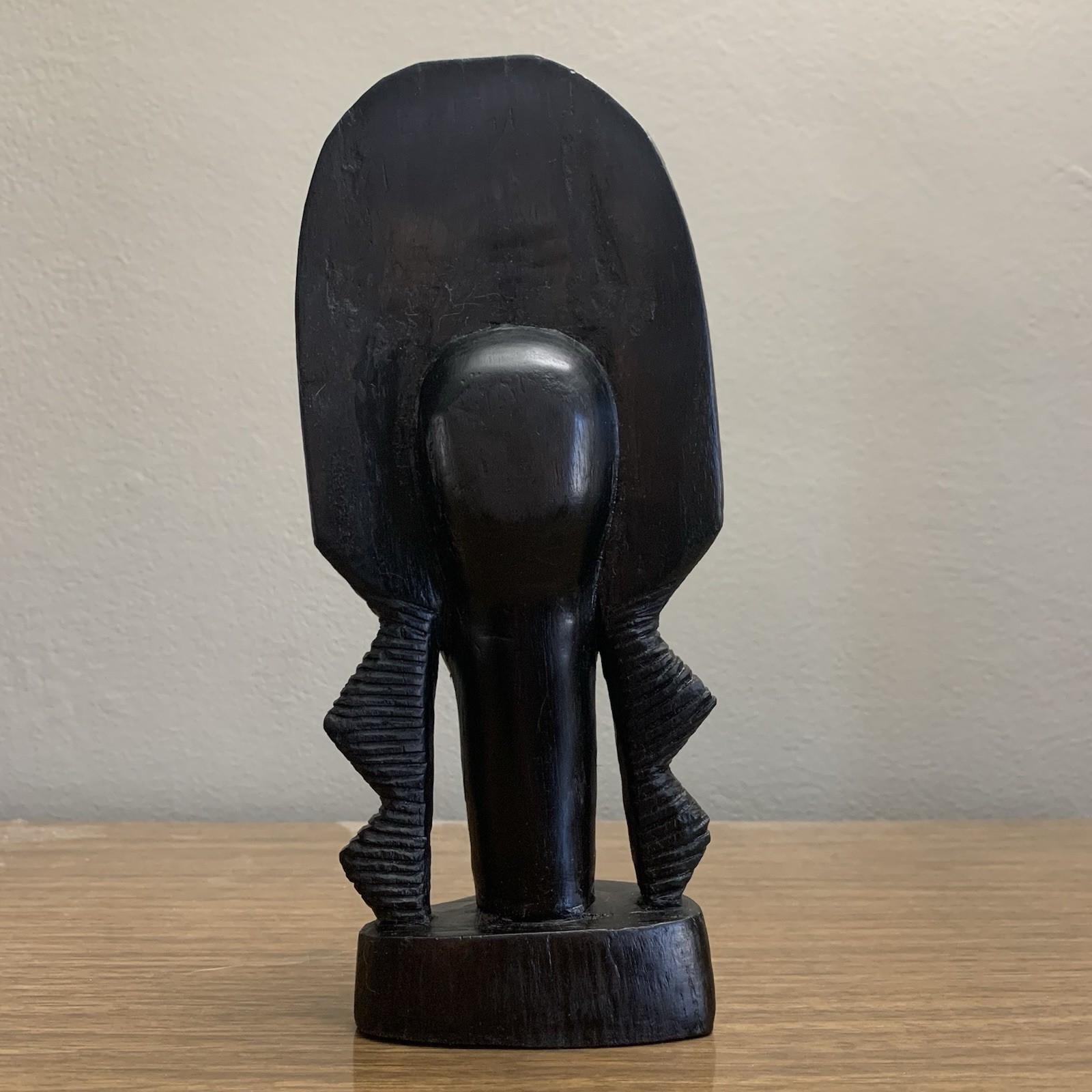 Hand Carved African Ebony Wood Sculpture
