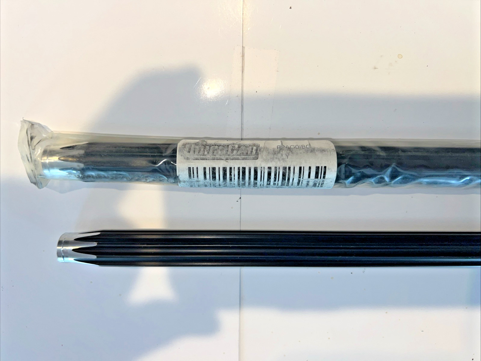 Lot of 2 QuickCar Racing 5/16 Aluminum Scalloped Suspension Tube 21” Long 31-210