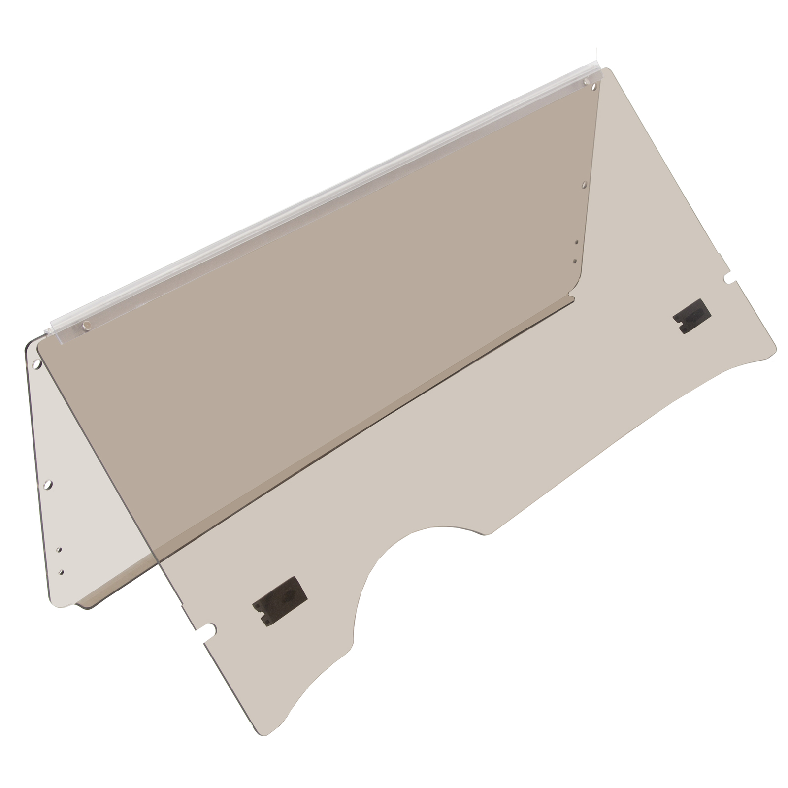 Golf Cart Tinted Polycarbonate Folding Windshield Windscreen For EZGO RXV 08-UP