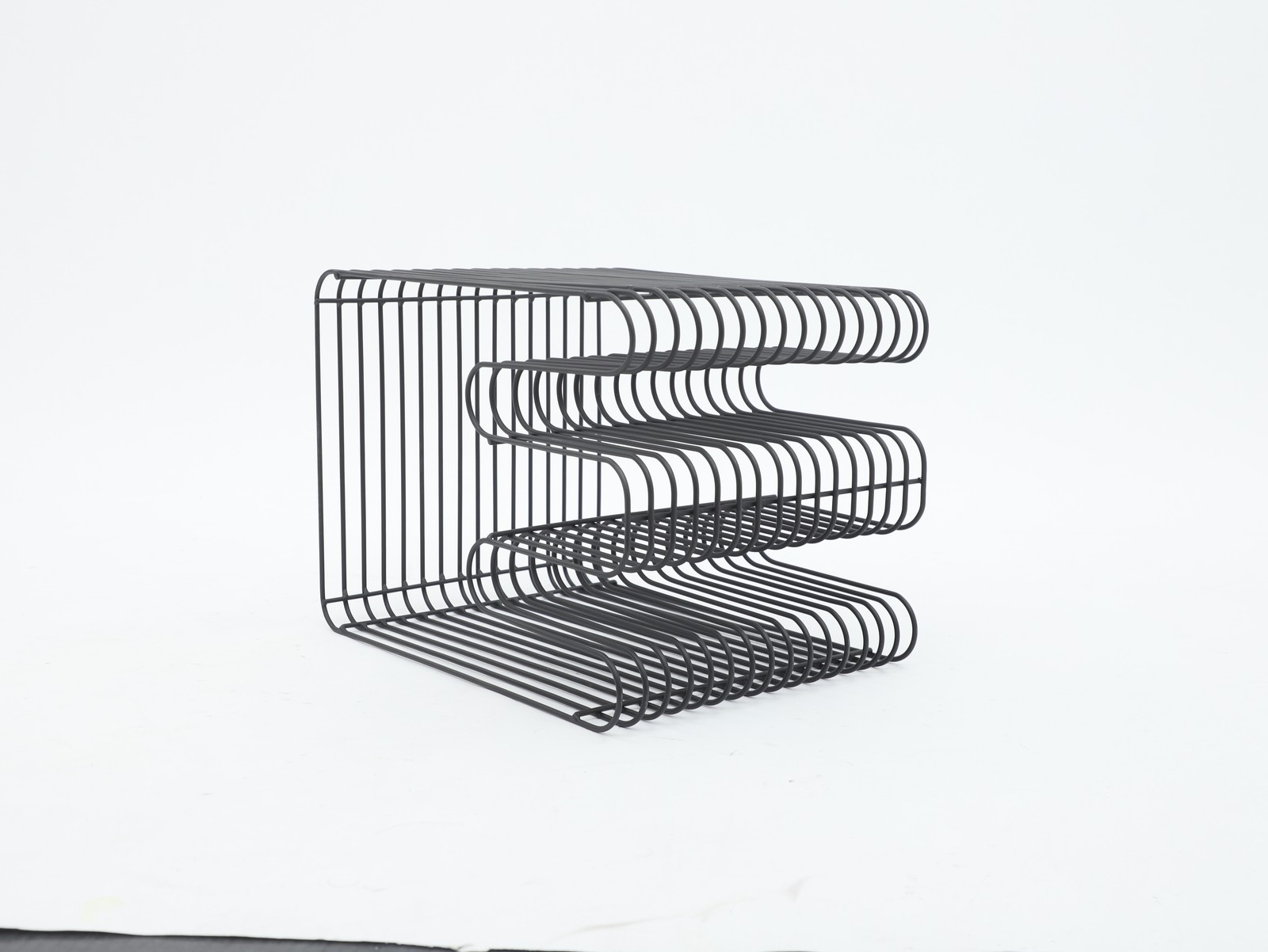 Black Nightstand Bedside Table Bedroom End Side Table 32*32*41cm