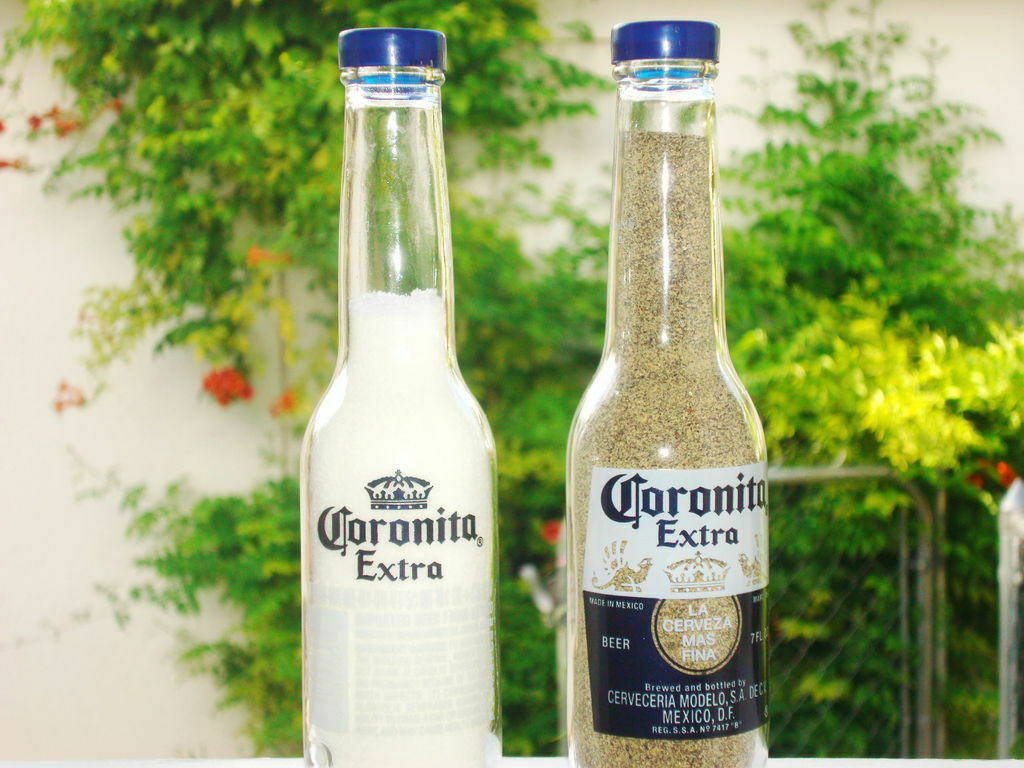 12 Corona Salt and Pepper Shaker Caps Lids for Corona / Coronita Bottles