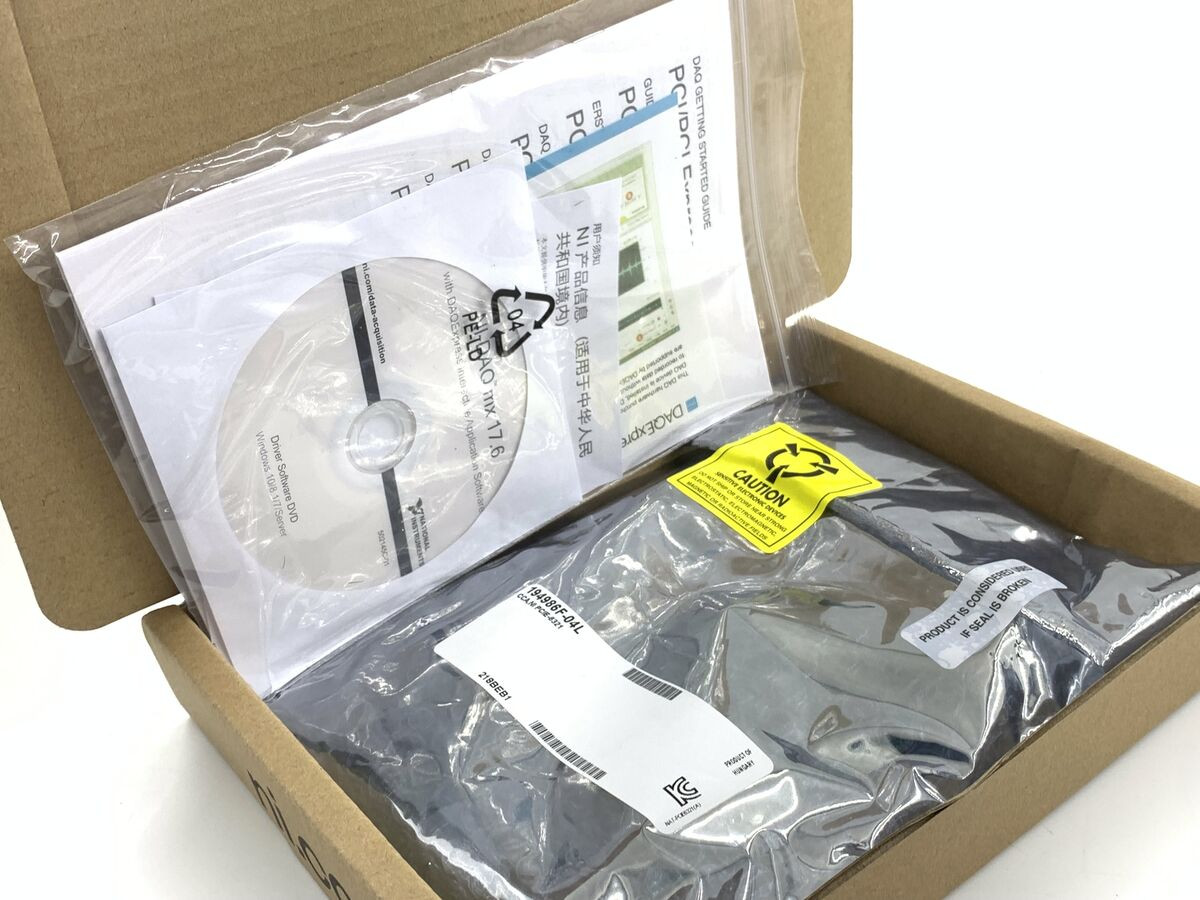 National Instruments NI PCIe-6321 DAQ Card, NEW IN BOX