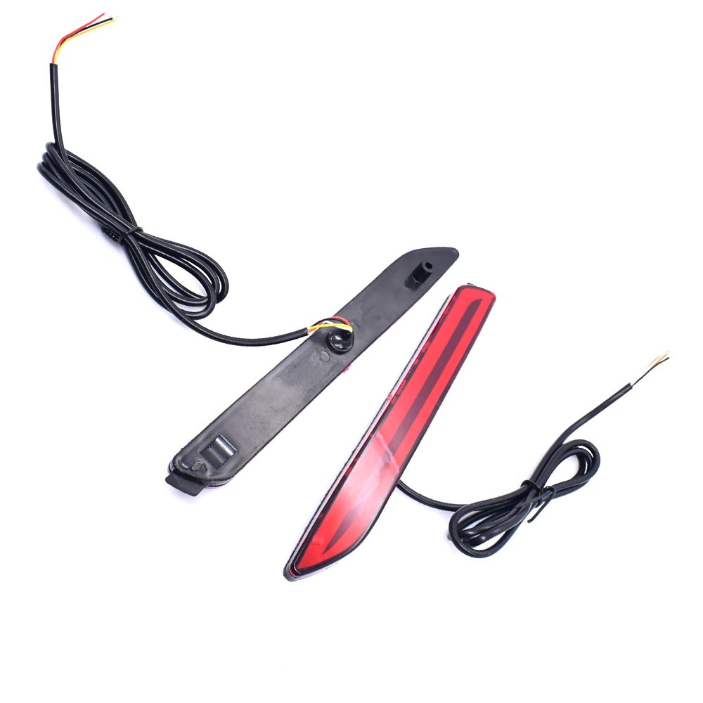 2x LED Rear Bumper Reflector Brake Stop Signal Light For Toyota Venza 2009-2015