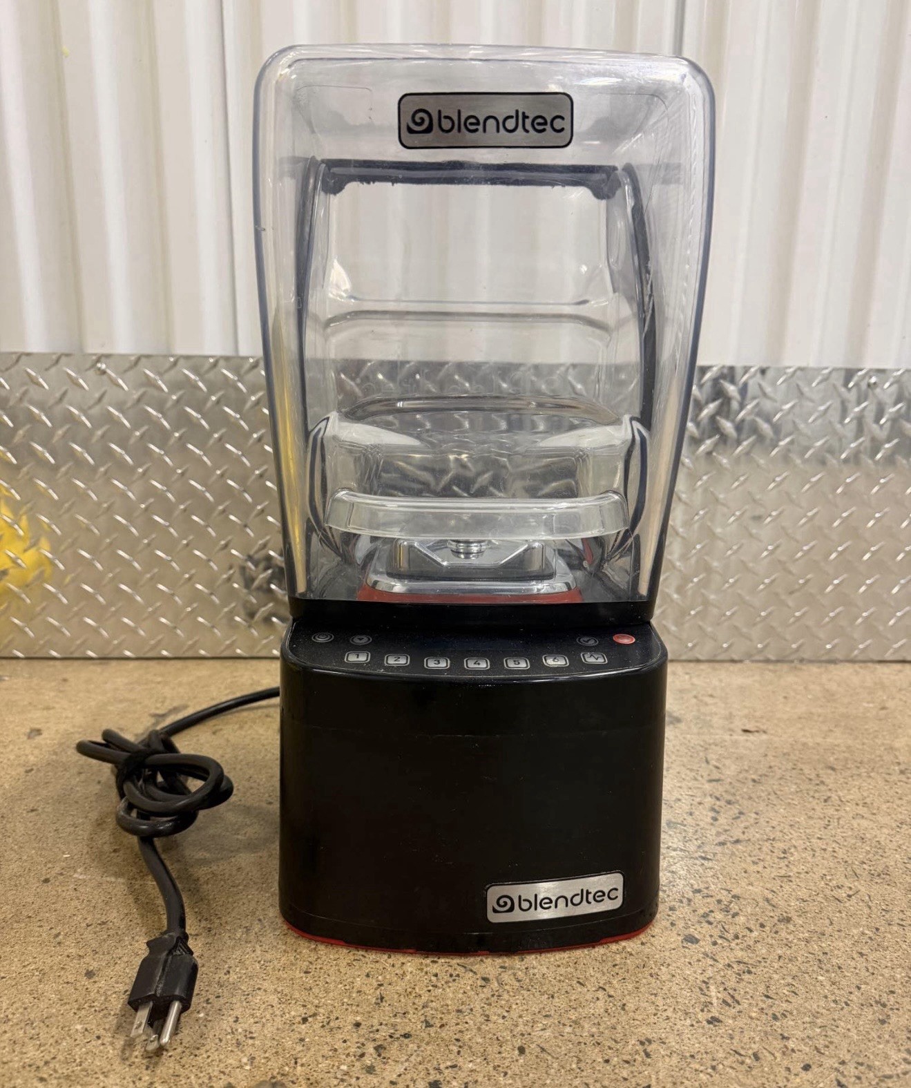 Blendtec Stealth 885 Commercial Blender Base w/ Sound Enclosure TESTED