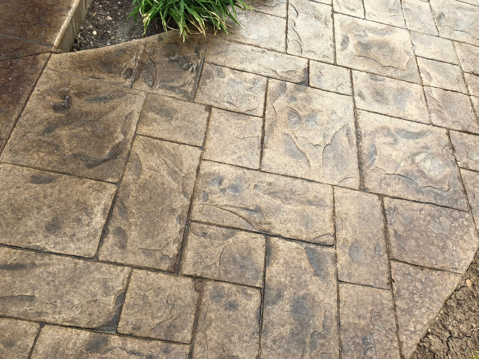 BC Ashler | 5 pc. Decorative Concrete Stamp Set by Walttools