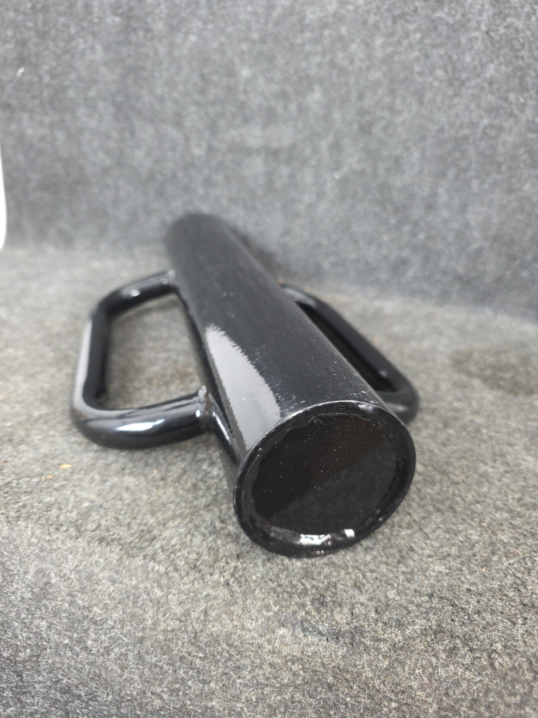 7lb Two Handle Black Fence Post Driver.