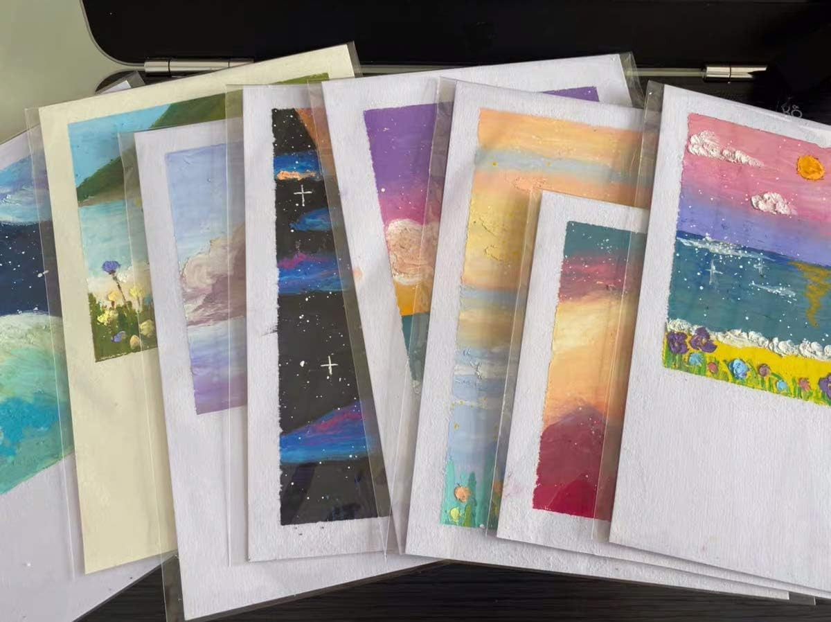 8-1/4 X 10-1/4 Inch Clear Cellophane Cello Bags-Fits 8X10 Inch Prints Photos Car