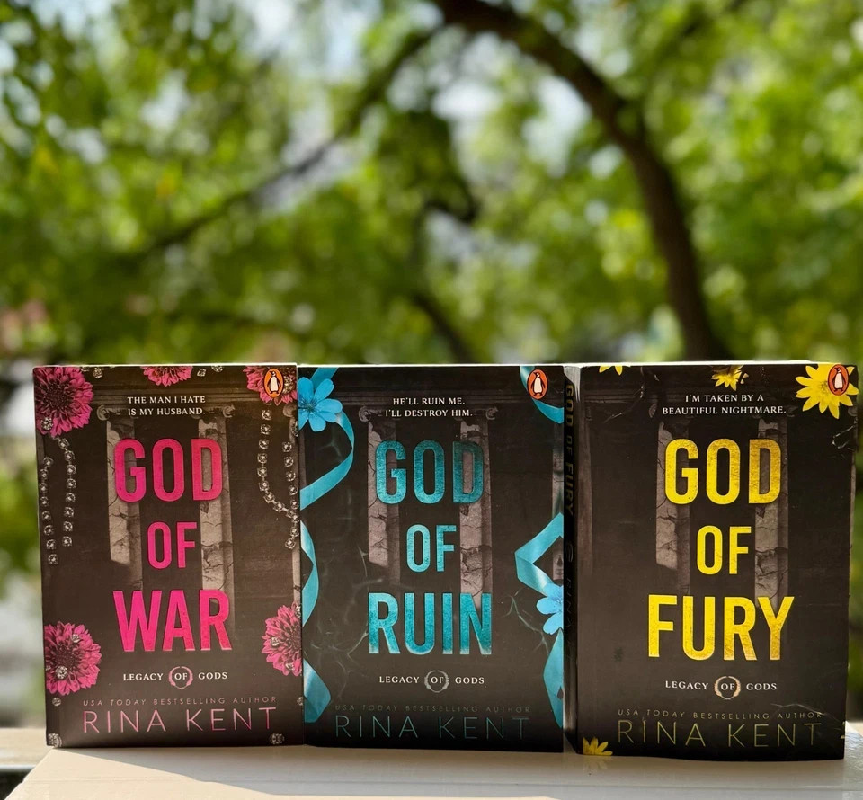 Rina Kent 6 Book Set | Legacy of Gods Series Paperback | English