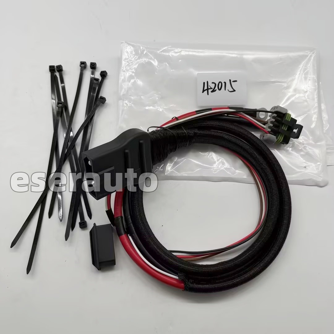 NEW 4 Pin Battery Cable Set 72168 42014 42015 for Western SnowEx Fisher Blizzard