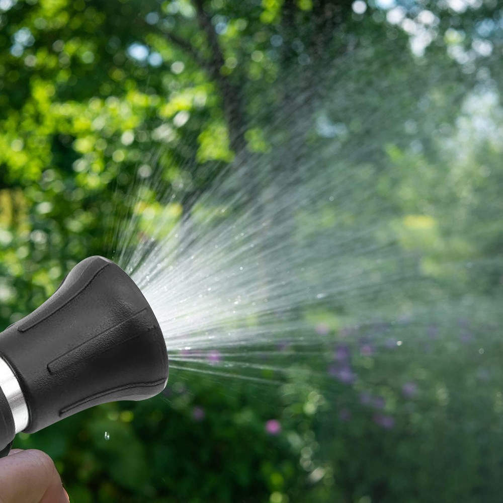 Fireman Style Garden Water Hose Nozzle Heavy Duty Spray Adjustable Nozzle US