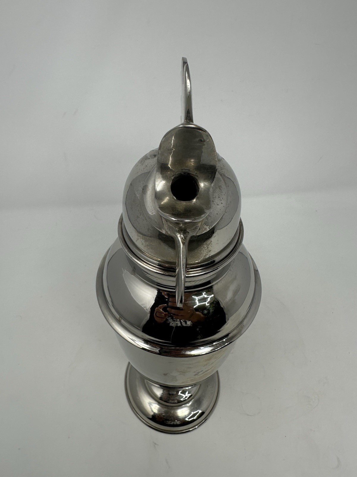 Rooster Cocktail Shaker Restoration Hardware Silver Plate Art Deco Style