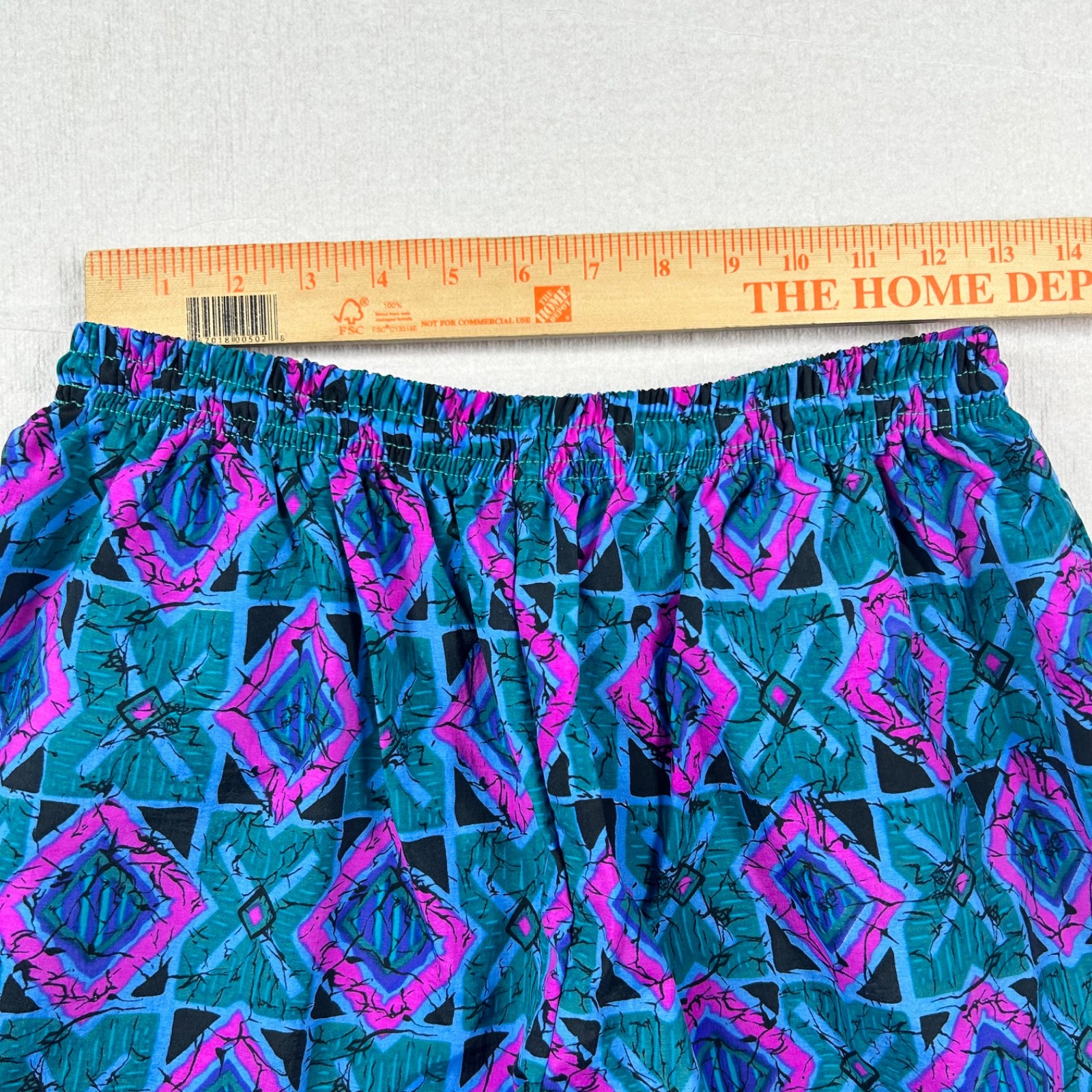 Vintage Sideout Pant Mens L Parachute Geometric Jams Hammer Beach Volleyball USA