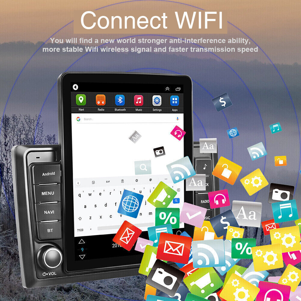 9.7" For Toyota Camry 2007-2011 Android CarPlay Car Stereo Radio GPS Navi