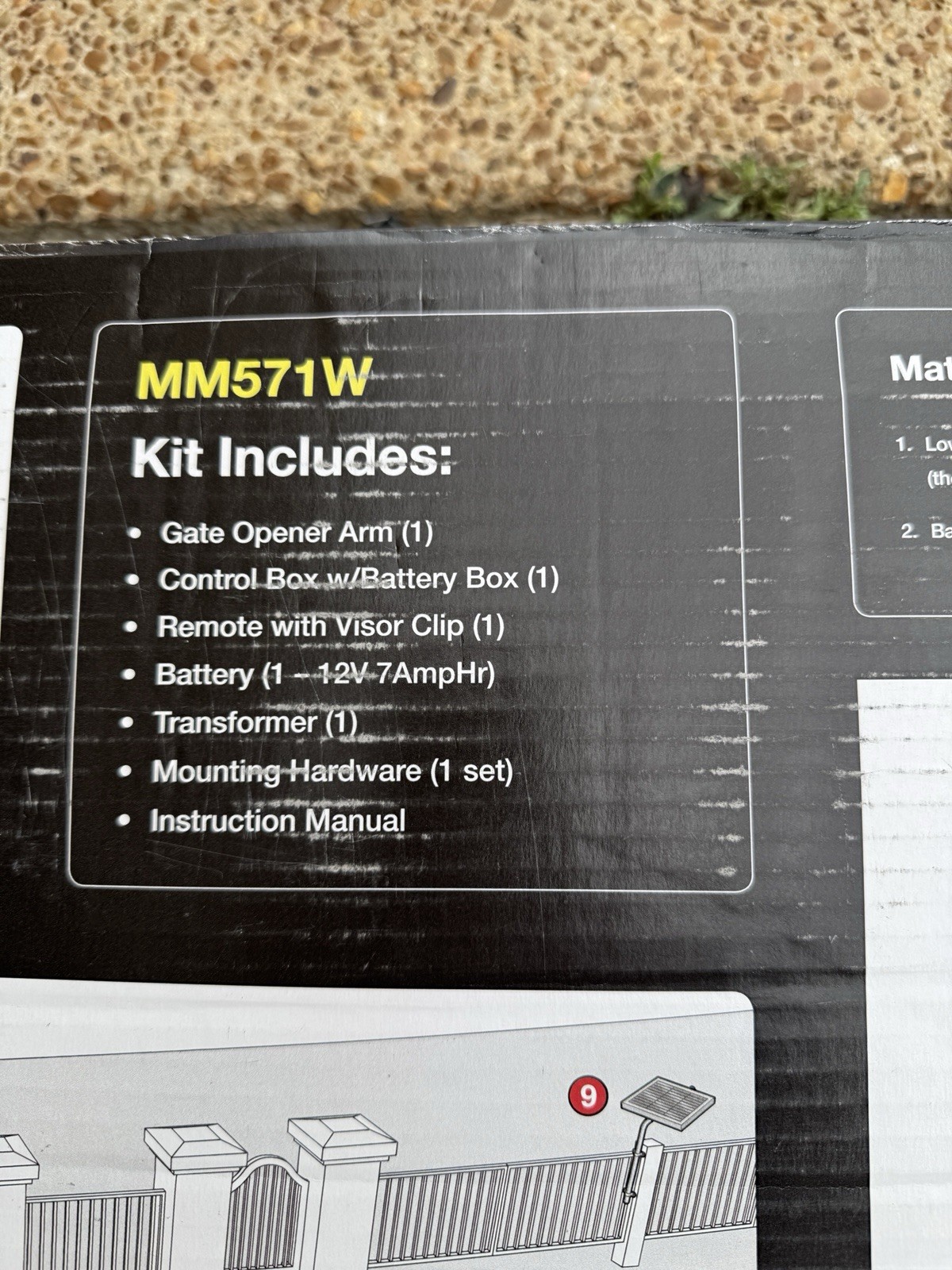 Mighty Mule MM571W Heavy Duty Single Gate Opener NEW