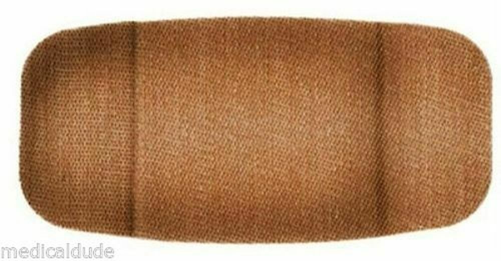 2" X 4" Fabric Adhesive Extra Large Flexible Band Aid Bandages 50 Per Box