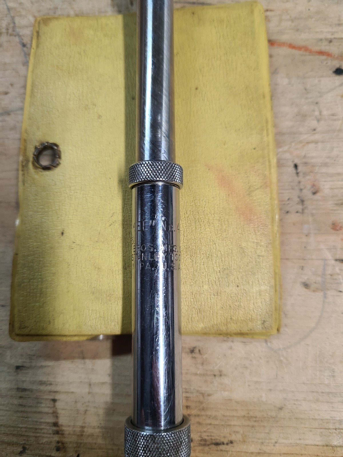 North Bros YANKEE No. 41 Push Drill w/ Bits Some NOS USA Stanley Vintage