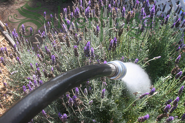 SPRAY HEAD Garden Hose Irrigation Watering Attachment Aluminum Metal Sprayer