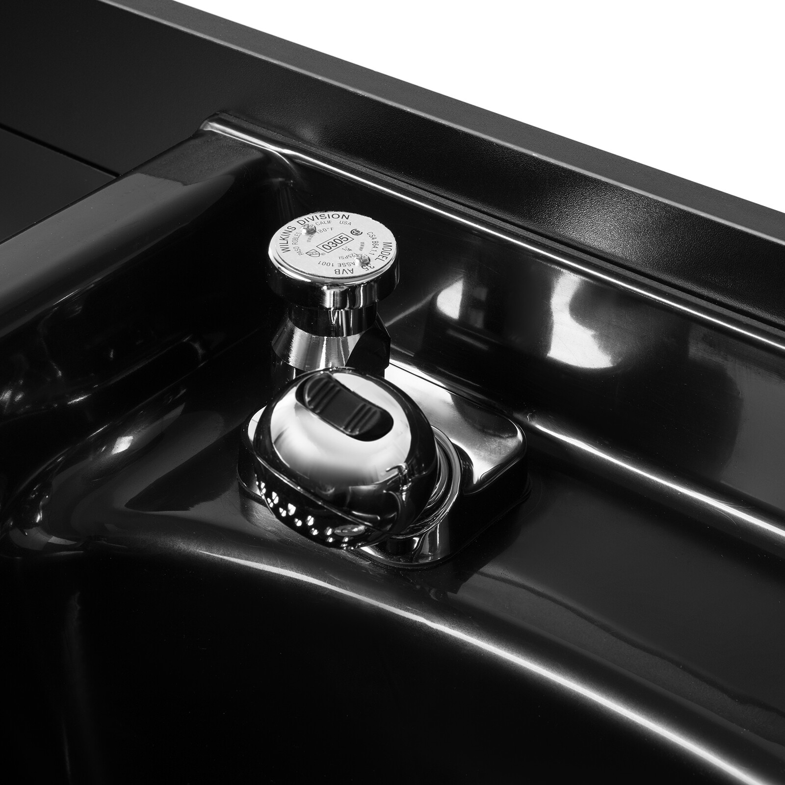 New Backwash Sink Station Shampoo Bowl Beauty Salon Spa Mirror+Drawer+USB+P Trap