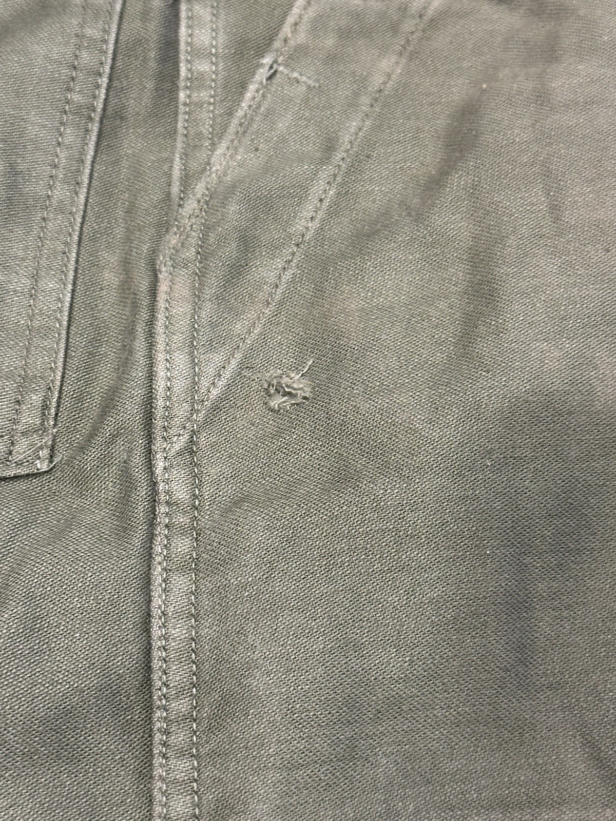 Korean War Era Fatigues HBT Herringbone Twill Shirt + Trousers & Belt