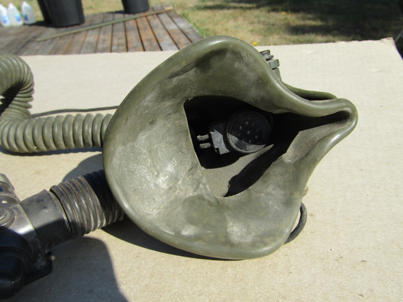 VIETNAM ERA PILOT OXYGEN MASK MBU-5/P SIERRA