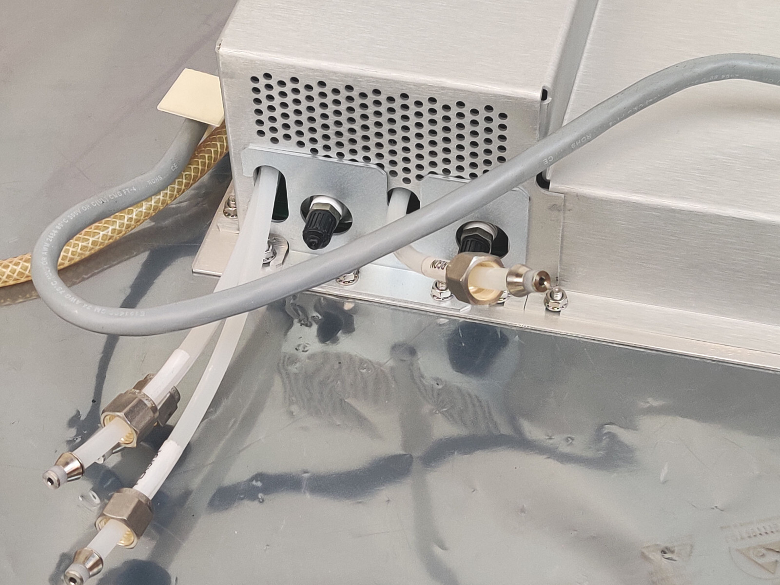 PerkinElmer Optima Nexion N0779674 RF Torch Pneumatics w SMC PFM510-N01-1 Sensor